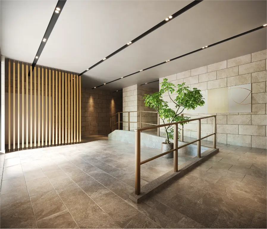 エントランスホール完成予想図