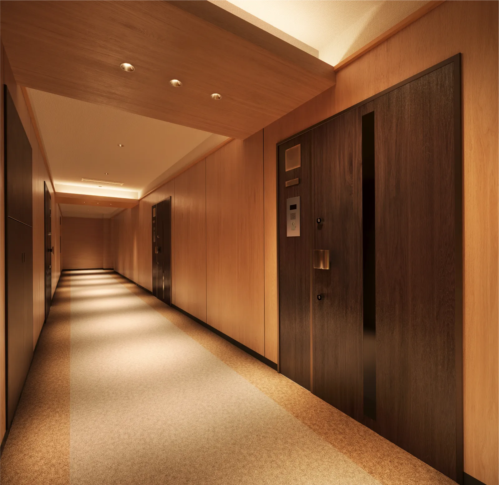 内廊下完成予想図